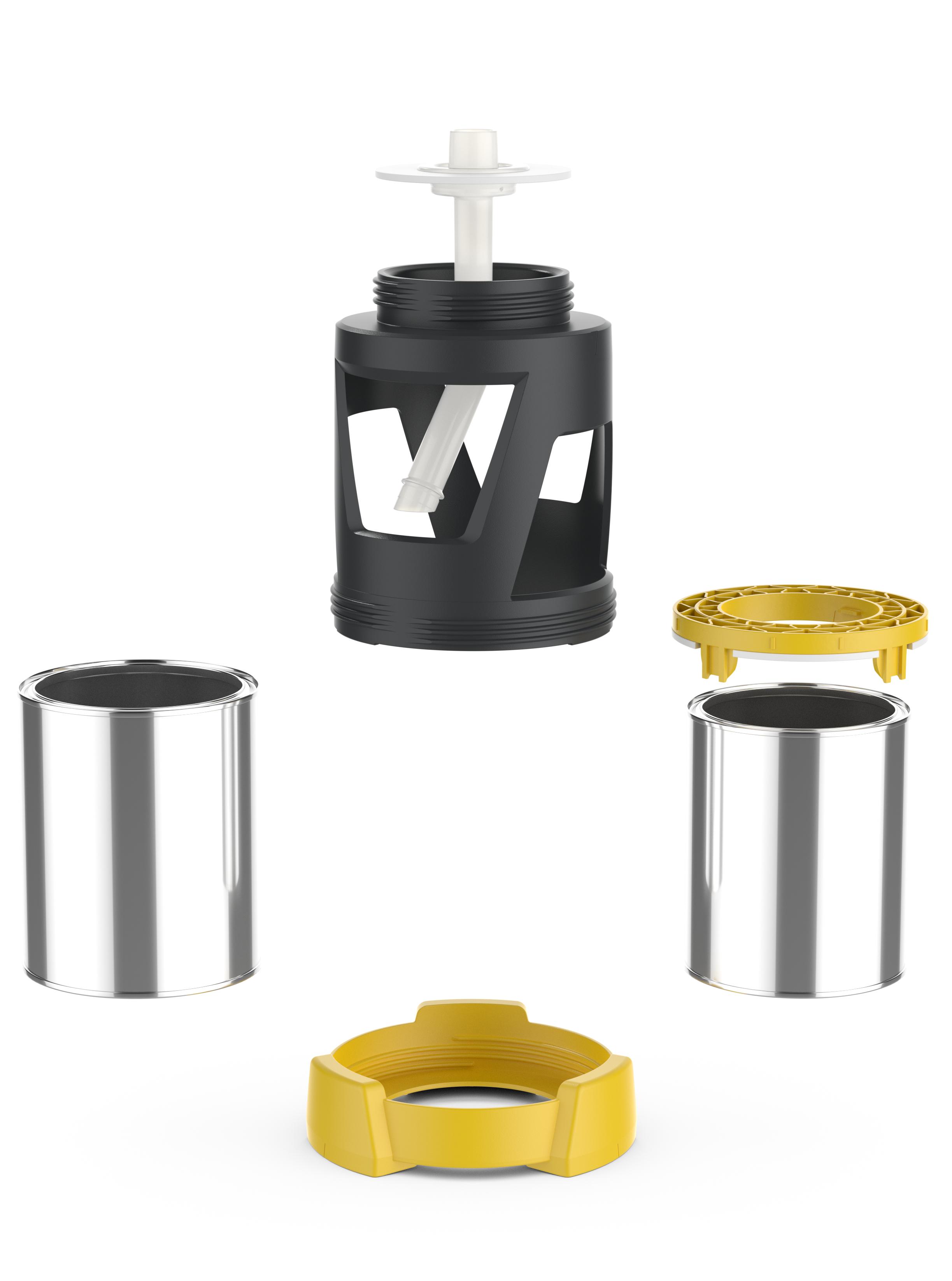 Can Adapter voor een FinishControl