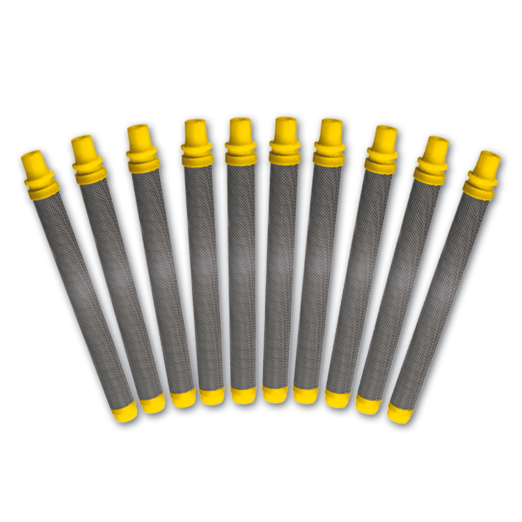 Pistoolfilter geel; set van 10 st.; 100 MA; fijn