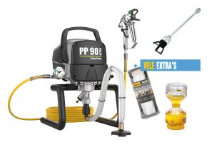 WAGNER PowerPainter 90 SET (met verlenglans, TipClean + Tape dispenser)