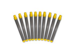 Pistoolfilter geel; set van 10 st.; 100 MA; fijn