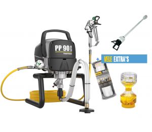 WAGNER PowerPainter 90 SET (met verlenglans, TipClean + Tape dispenser)