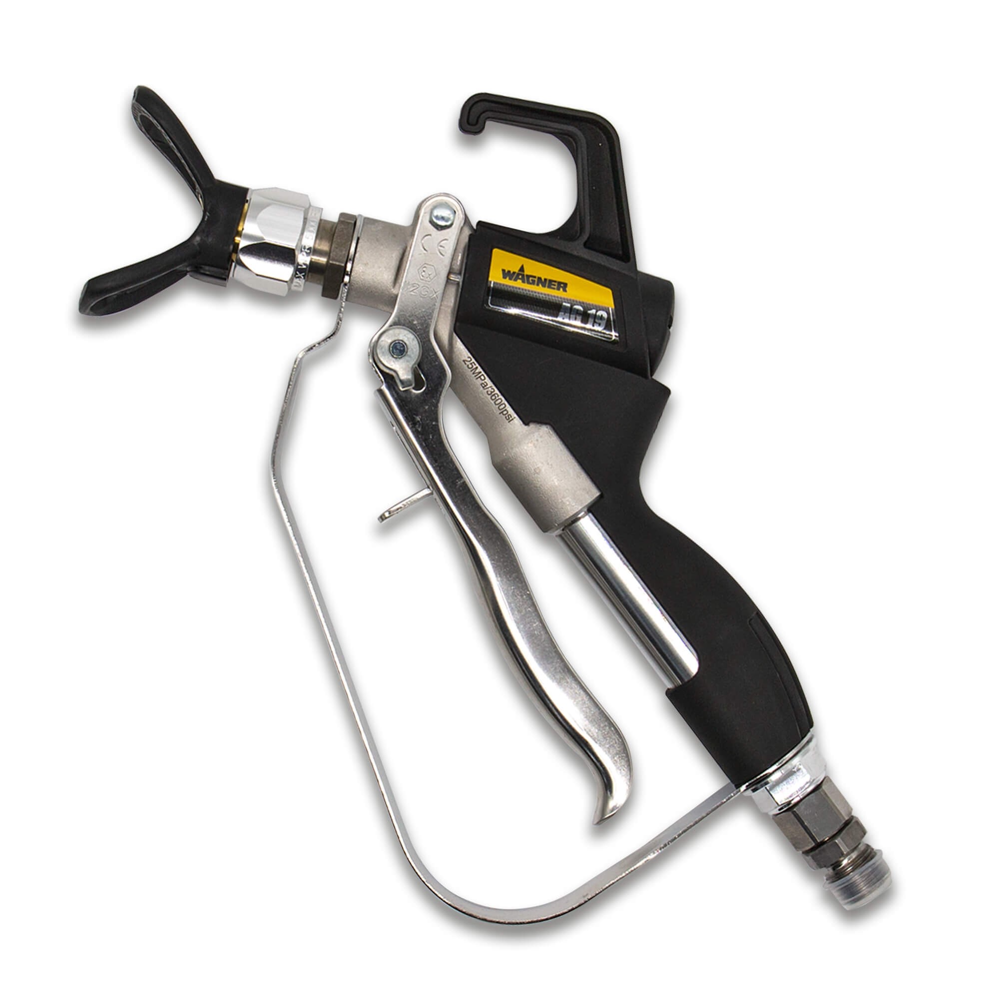Airless pistool AG 19; 25 MPa; G-schroefdraad 3/8“; incl. TradeTip 3 spuittiphouder