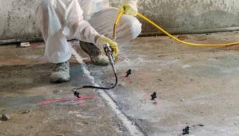 Betoninjectie met de SF23 CR