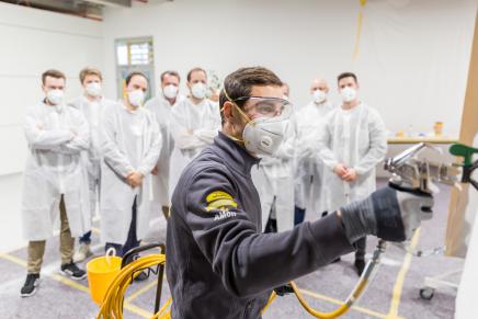 Welke verf kan ik Airless spuiten? 